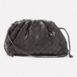 Pouch mini Intrecciato-leather clutch bag
