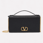 VSling leather shoulder bag
