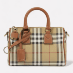 Burberry Check Mini canvas tote bag