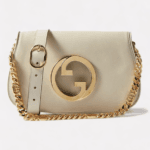 Blondie chain-strap leather cross-body bag