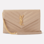 Cassandre envelope chevron-leather wallet