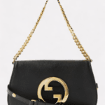 Blondie chain-strap leather cross-body bag