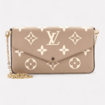 Felicie Pochette Bicolor Monogram Empreinte Giant