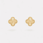 Sweet alhambra stud earrings