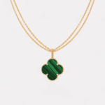 Magic alhambra long necklace