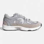 Suede Calfskin CC Sneakers 39