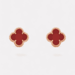 Sweet alhambra stud earrings