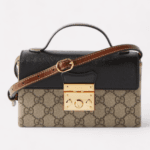 Padlock mini GG-monogram cross-body bag