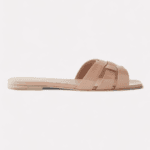 Tribute leather slides
