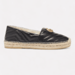 GG matelassé-leather espadrilles