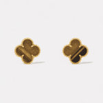 Sweet alhambra stud earrings